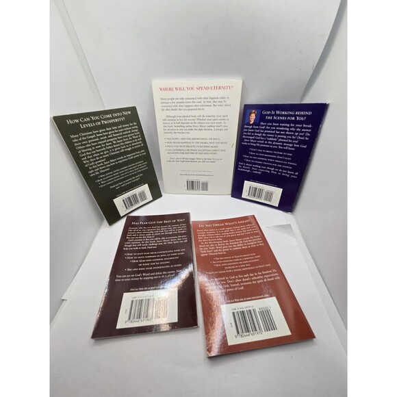 Joyce Meyer 7 Book Lot + 2 Christian CD's NEW - Picture 2 of 5